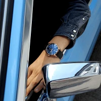 Mido Belluna Sunray 43 MM Blue Dial Automatic M024.630.36.041.00