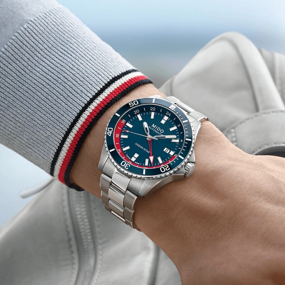 Mido Ocean Star GMT 44 MM Blue Dial Automatic M026.629.11.041.00