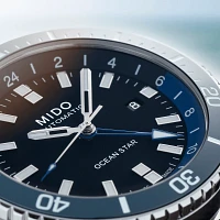 Mido Ocean Star GMT 44 MM Black Dial Automatic M026.629.17.051.00