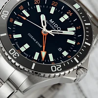 Mido Ocean Star GMT 44 MM Black Dial Automatic M026.629.11.051.01