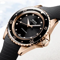 Mido Ocean Star 36.5 37 MM Black Dial Automatic M026.207.37.056.00