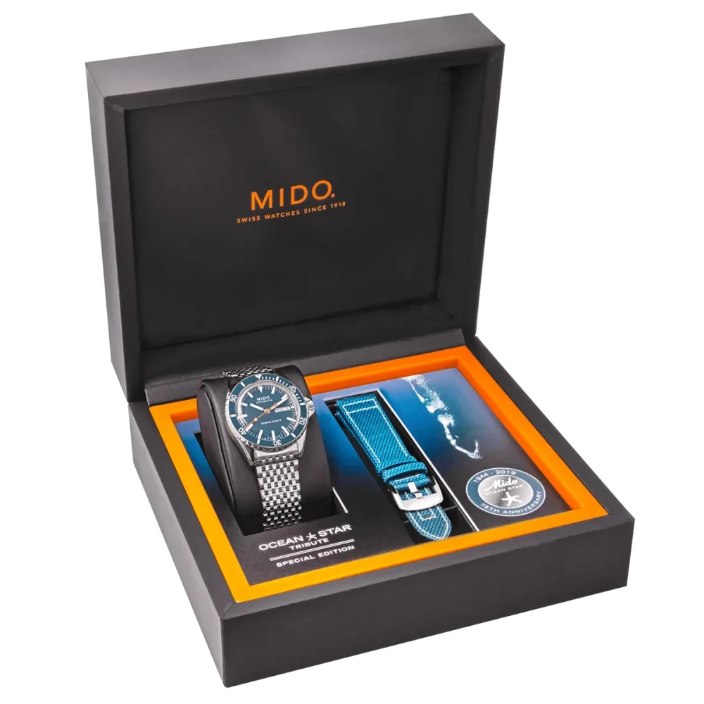 Mido Ocean Star Tribute 41 MM Blue Dial Automatic M026.830.11.041.00 Special Edition