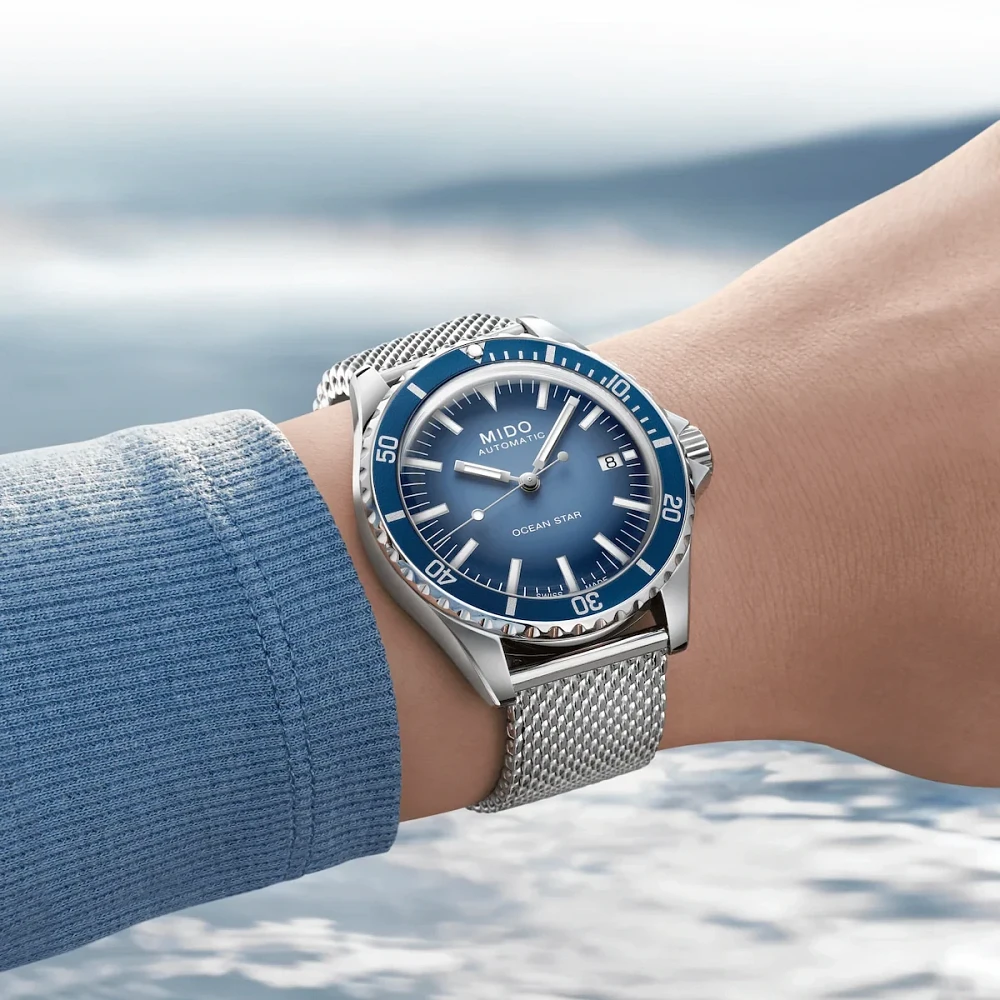 Mido Ocean Star Tribute 41 MM Blue Dial Automatic M026.807.11.041.01 Special Edition