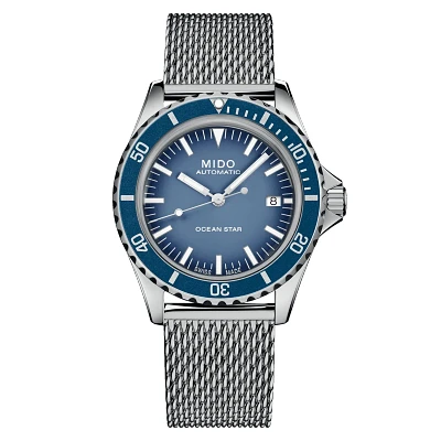 Mido Ocean Star Tribute 41 MM Blue Dial Automatic M026.807.11.041.01 Special Edition