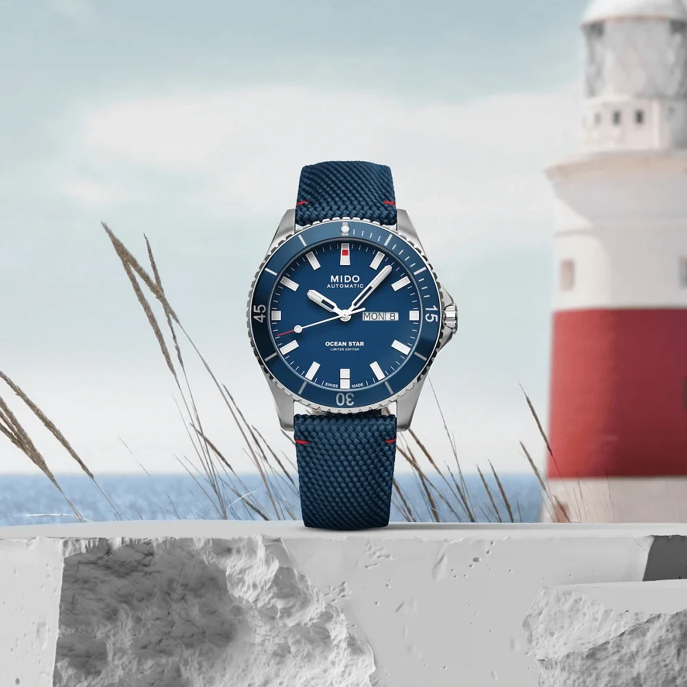 Mido Ocean Star IBA 43 MM Blue Dial Automatic M026.430.17.041.01 Limited Edition