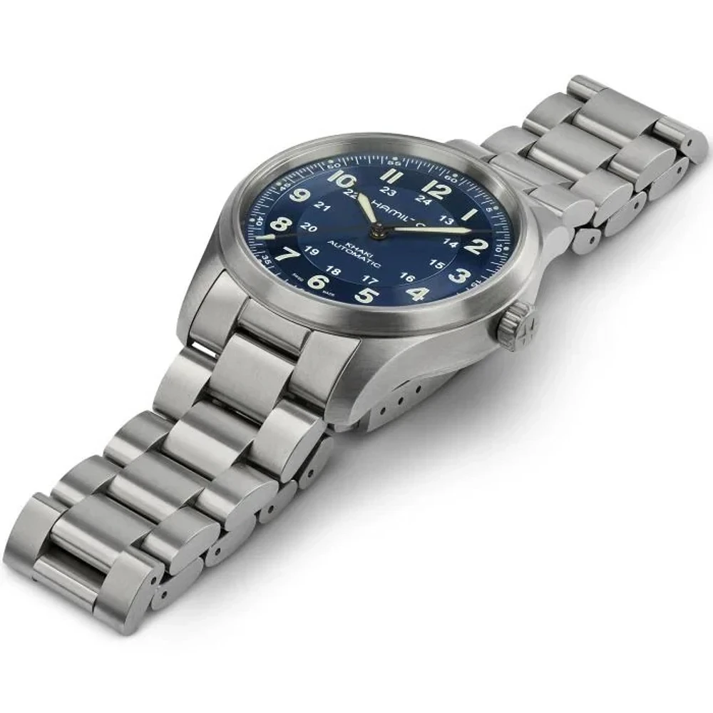 Hamilton Khaki Field Titanium Blue Dial Auto 38 MM H70205140