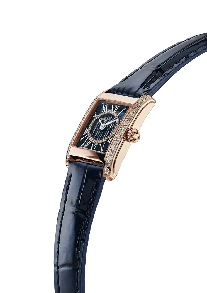 Classics Carrée Ladies 23MM Blue Dial Quartz FC-200NMCDCD14