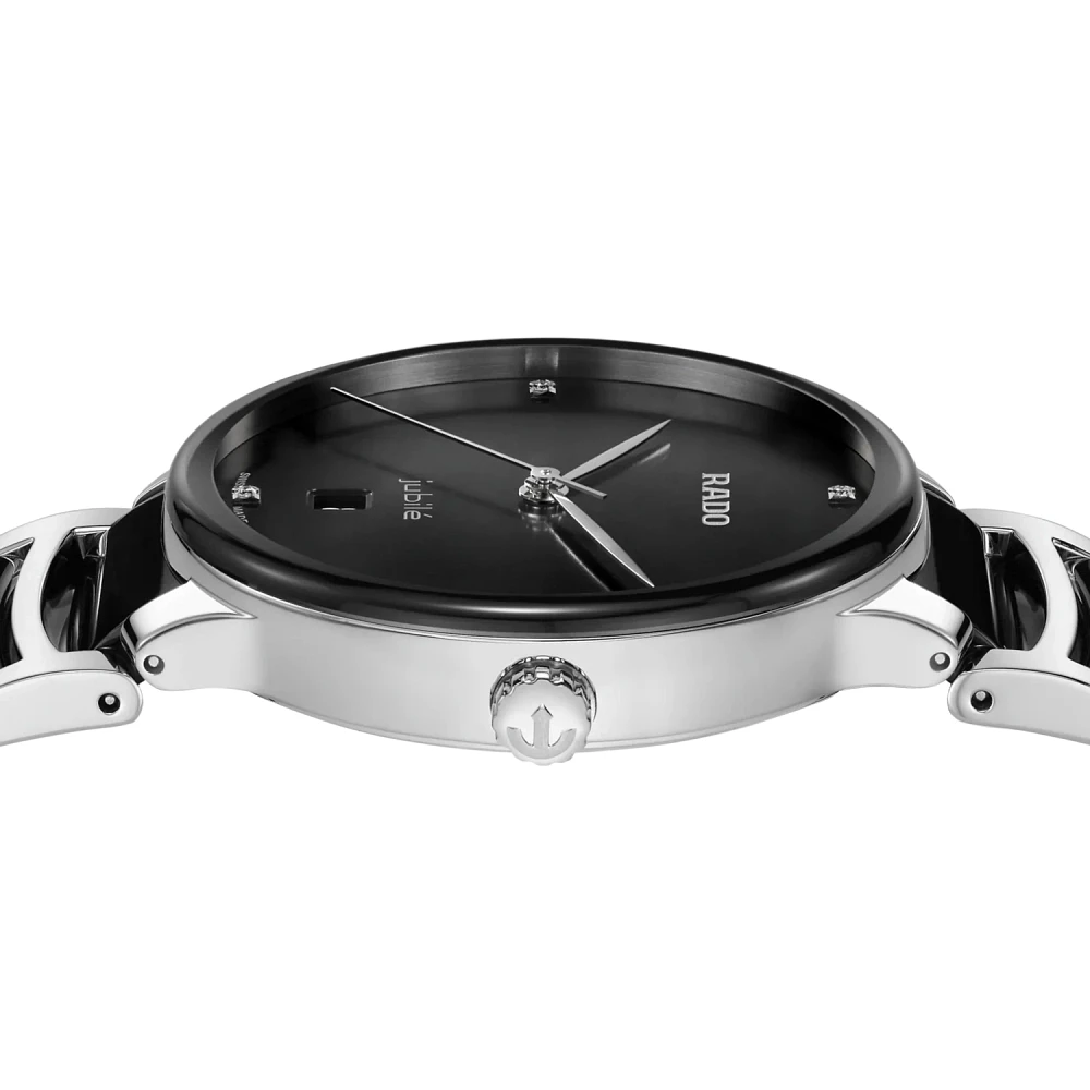 Centrix Diamonds Black Dial 40MM Quartz R30021712