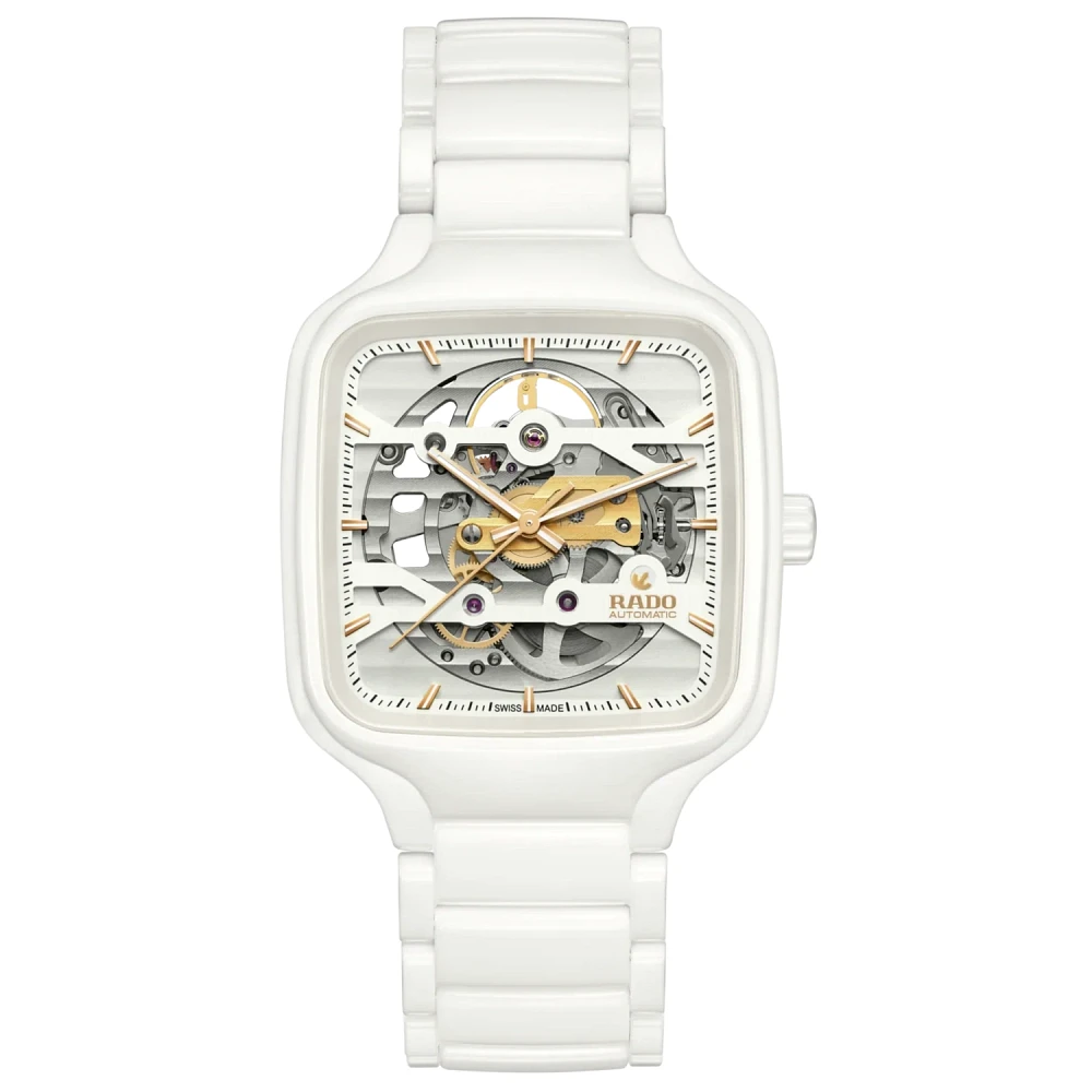 True Square Open Heart White Dial 38MM Automatic R27126012