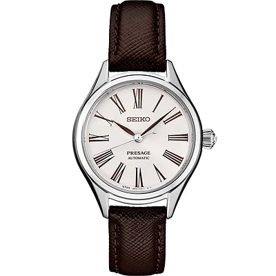 Seiko Presage Automatic 34MM White Dial 'Cherry Blossom' SPB233