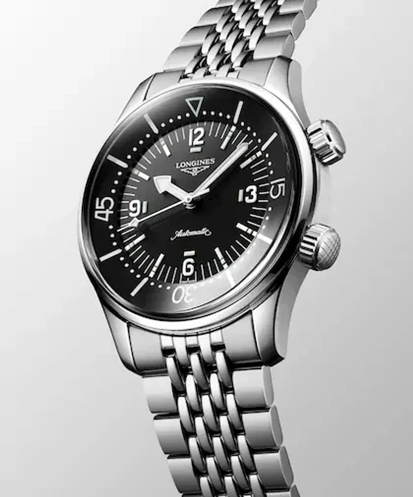 Legend Diver Black Dial 39MM Automatic L37644506