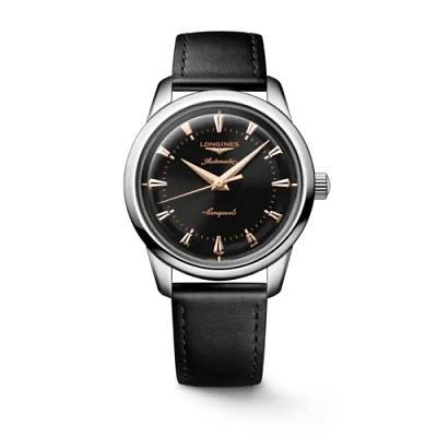 Conquest Heritage Black Dial 40MM Automatic L16504522