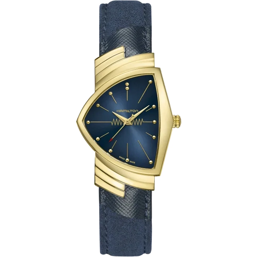 Ventura Blue Dial 33MM Quartz H24301941