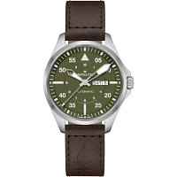 Hamilton Khaki Aviation Pilot Day Date Green Dial Automatic 42MM H64635560