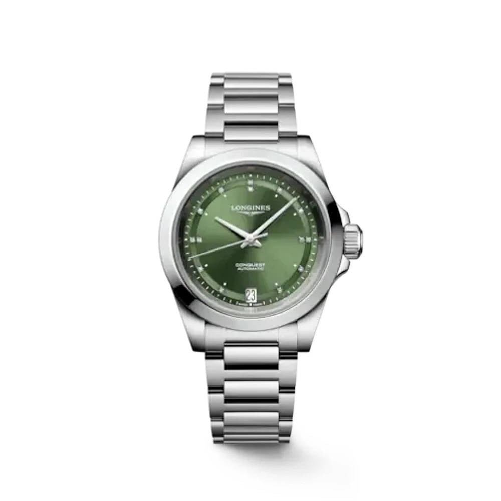 Conquest Green Dial 34MM Automatic L34304076