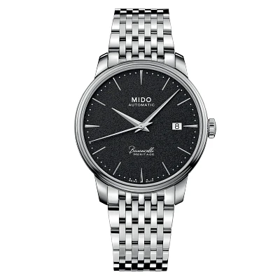 Mido Baroncelli Heritage 39 MM Black Dial Automatic M027.407.11.051.00