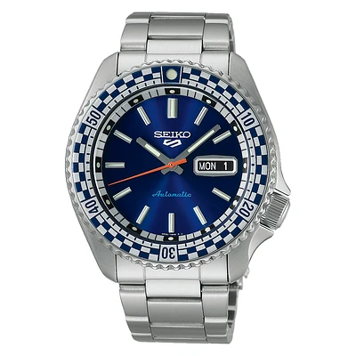 Seiko 5 Sports Blue Dial 43MM "Sports Rally" Special Edition Automatic SRPK65