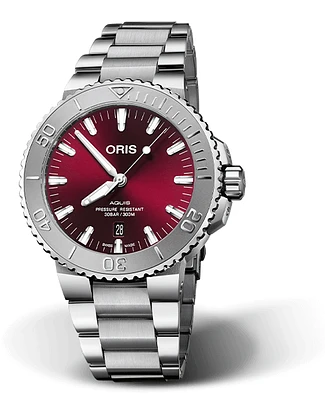 Oris Aquis Divers Date Relief Red Dial 44MM Automatic