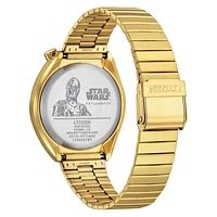 Citizen C-3PO Champagne Dial 38MM Quartz AN3662-51W