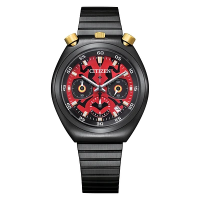 Citizen Darth Maul Red Dial 38MM Quartz AN3668-55W