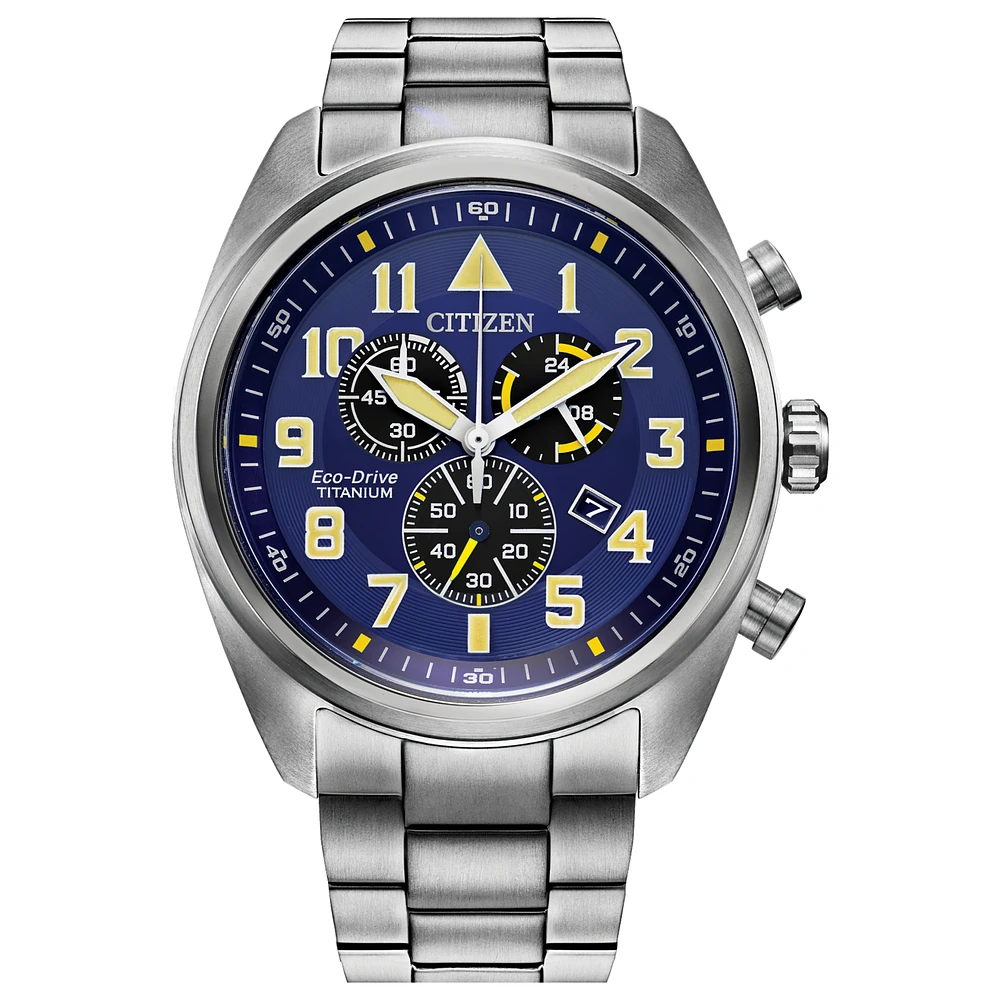 Citizen Garrison Blue Dial 44MM Eco-drive AT2480-57L