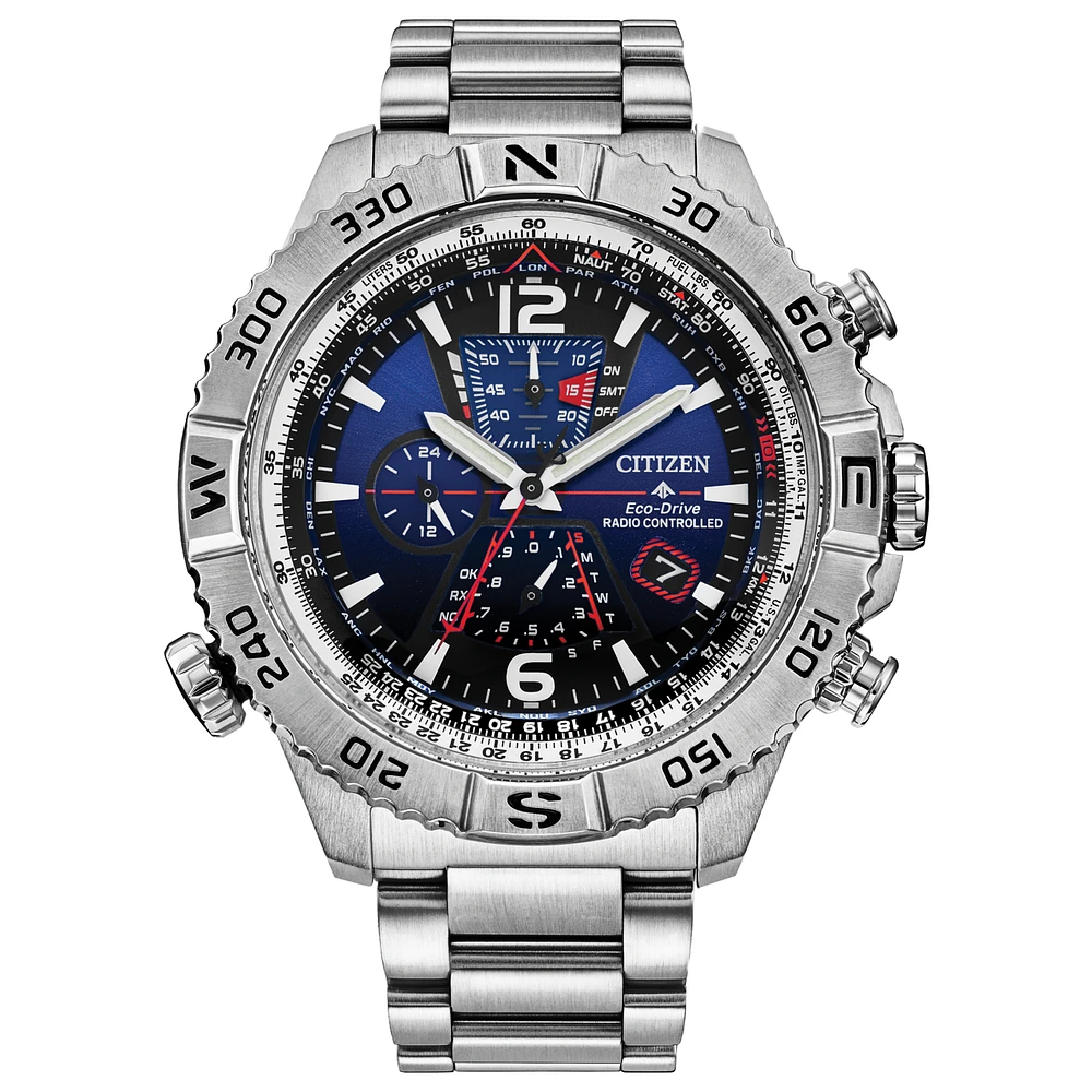 Citizen Promaster Navihawk A-T Blue Dial 43MM Eco-Drive AT8220-55L