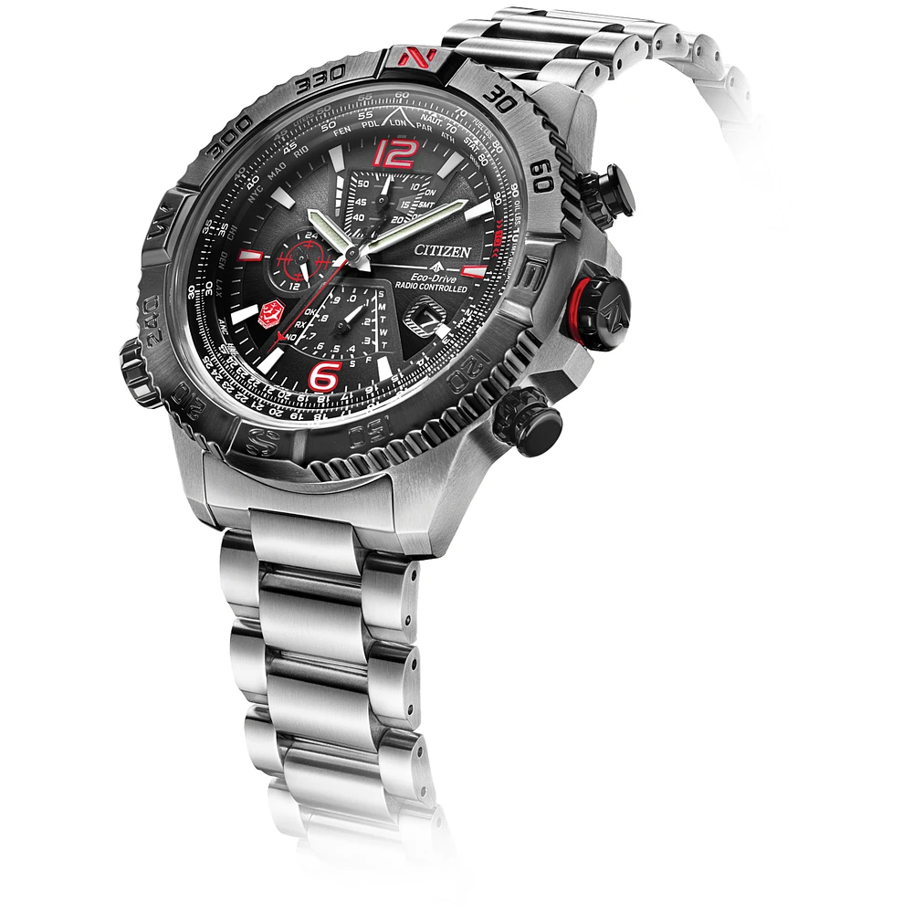 Citizen Promaster Navihawk A-T Black Dial 48MM Eco-Drive AT8228-53E