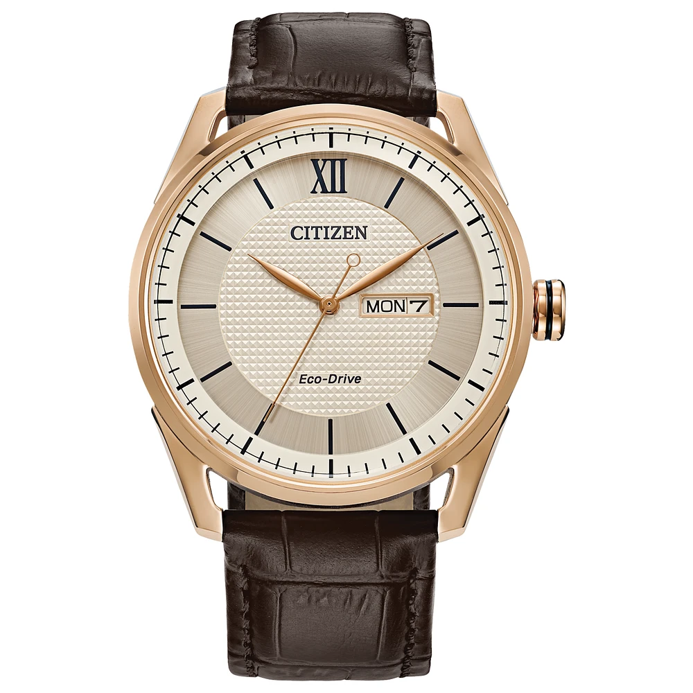 Citizen Classic White Dial 42MM Eco-drive AW0082-01A