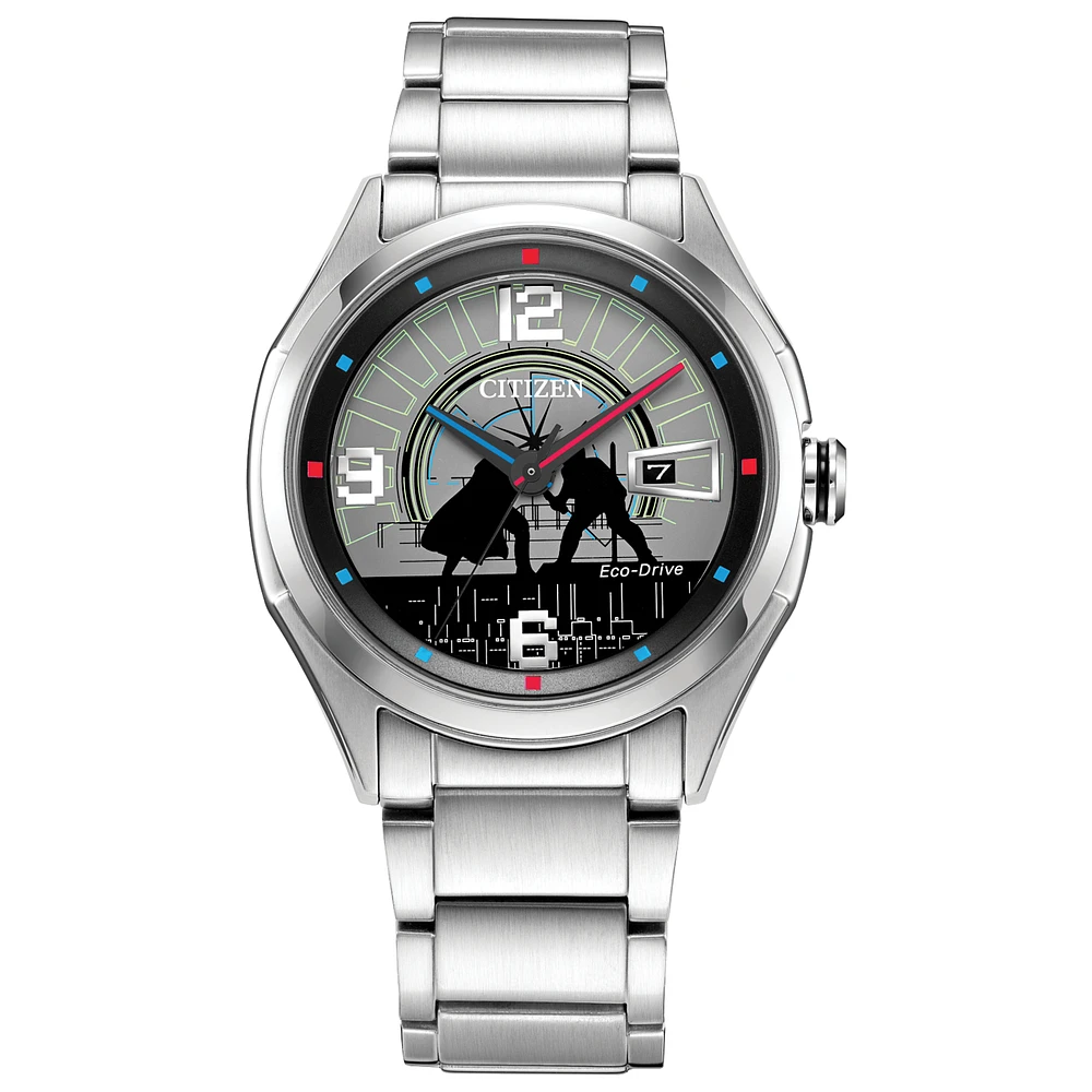 Citizen Duel Grey Dial 41MM Eco-drive AW1140-51W