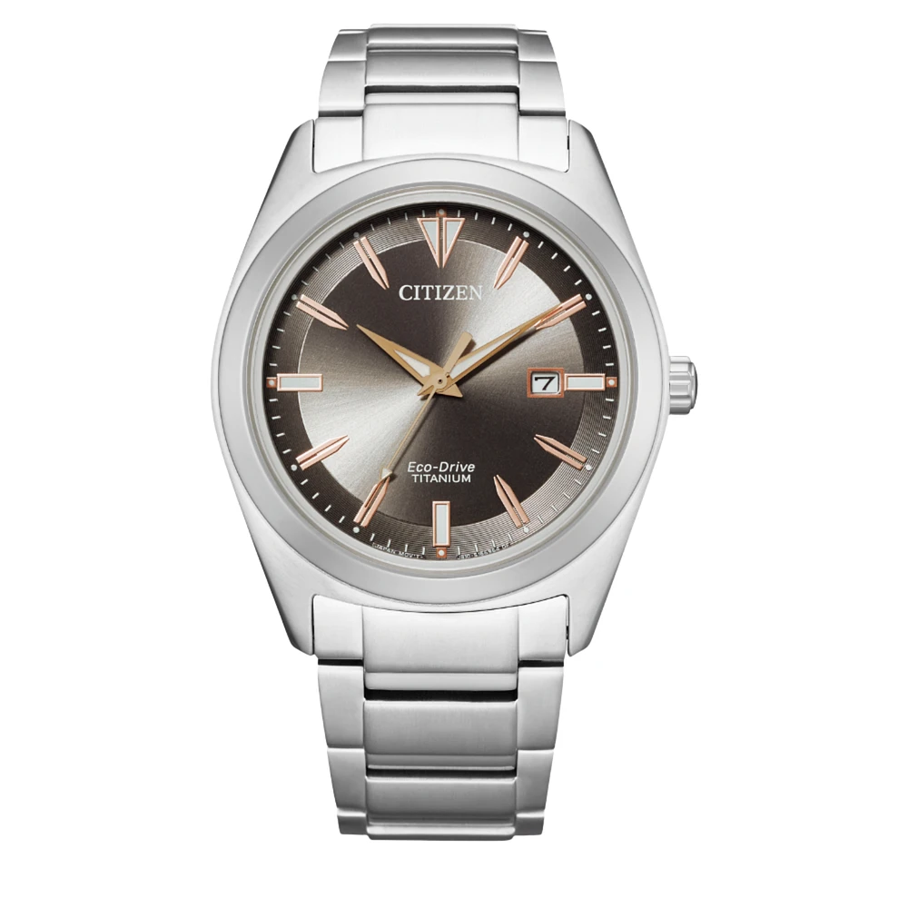 Citizen Super Titanium Brown Dial 42MM Eco-drive AW1640-83H