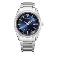 Citizen Super Titanium Blue Dial 42MM Eco-drive AW1640-83L