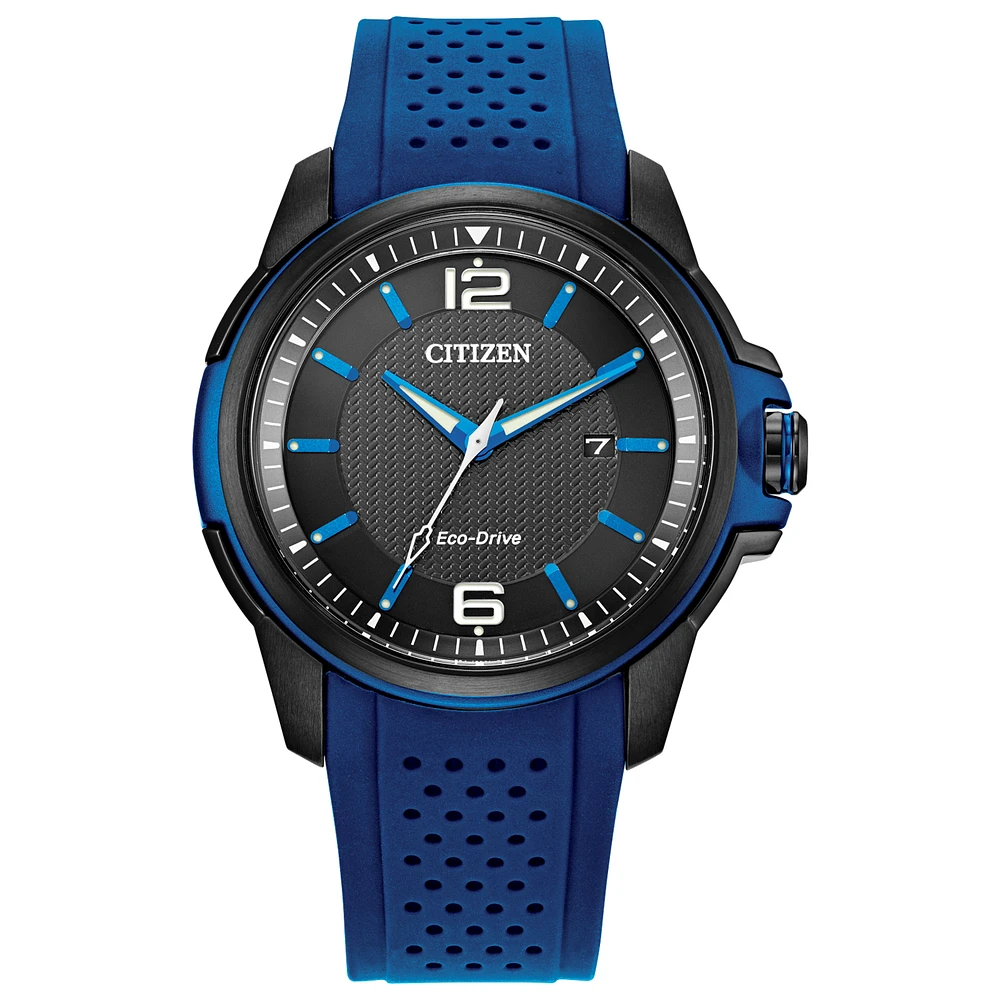 Citizen Weekender Blue Dial 45MM Eco-drive AW1655-01E