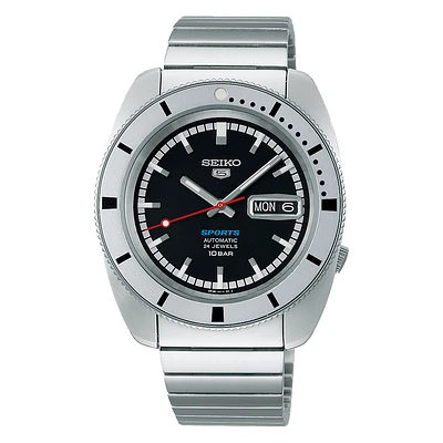 Seiko 5 Sports Black Dial 39MM Heritage Limited Edition Automatic SRPL05