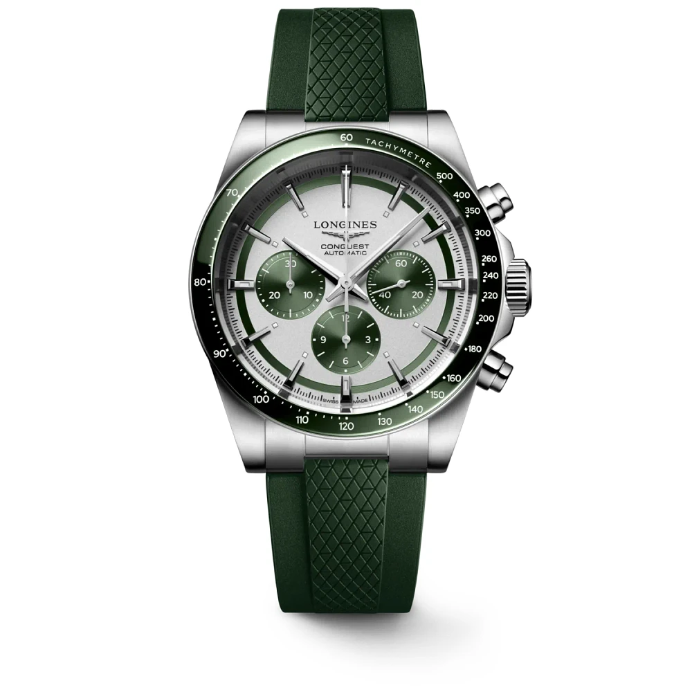 Conquest GMT Sport Green Dial 42MM Automatic L38354029