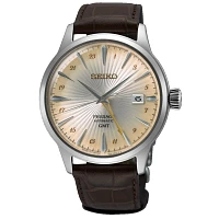 Seiko Presage Automatic Cocktail Time GMT 40MM 'Acacia' Brown Dial SSK041J1