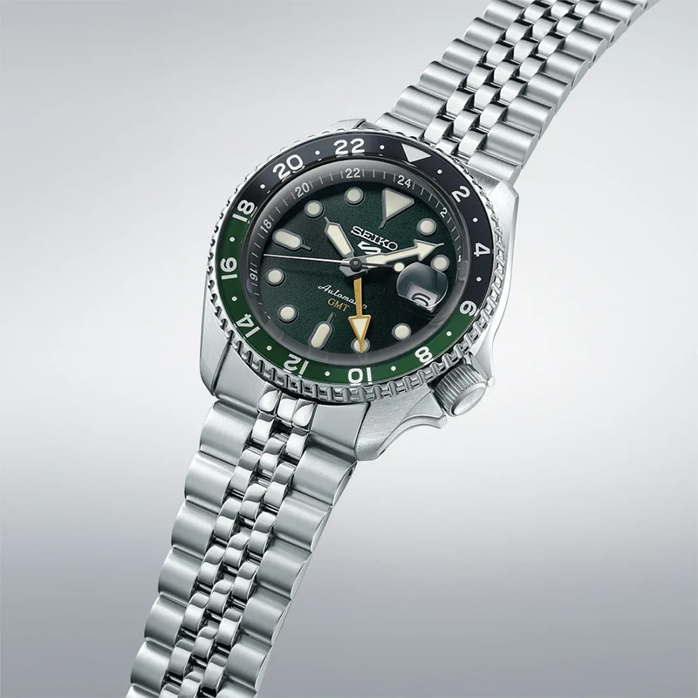 Seiko 5 Sports GMT Green Dial 43MM Automatic SSK035