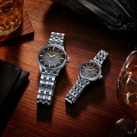 Seiko Presage Cocktail Night Time Tokyo 30MM Grey Dial SRE015