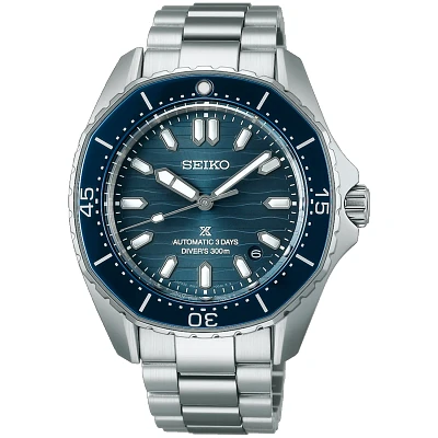 Seiko Prospex Blue Dial 41MM Coastline Cobalt Automatic SPB483J1