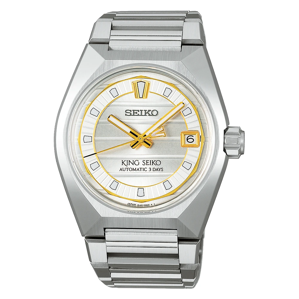 King Seiko VANAC 41MM Silver Dial SLA087