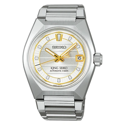King Seiko VANAC 41MM Silver Dial SLA087