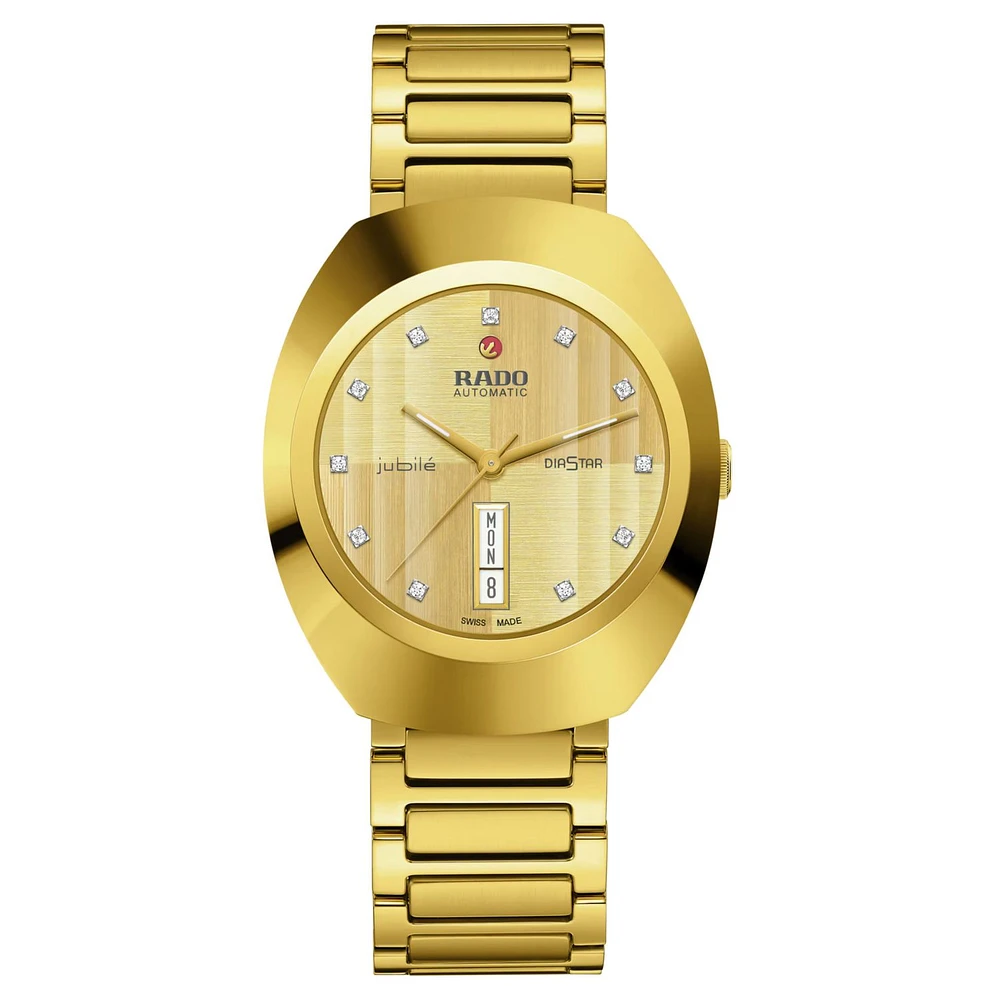 DiaStar Original Diamonds Champagne Dial 38MM Automatic R12161733