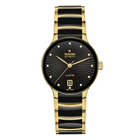 Centrix Diamonds Black Dial 35MM Automatic R30032742