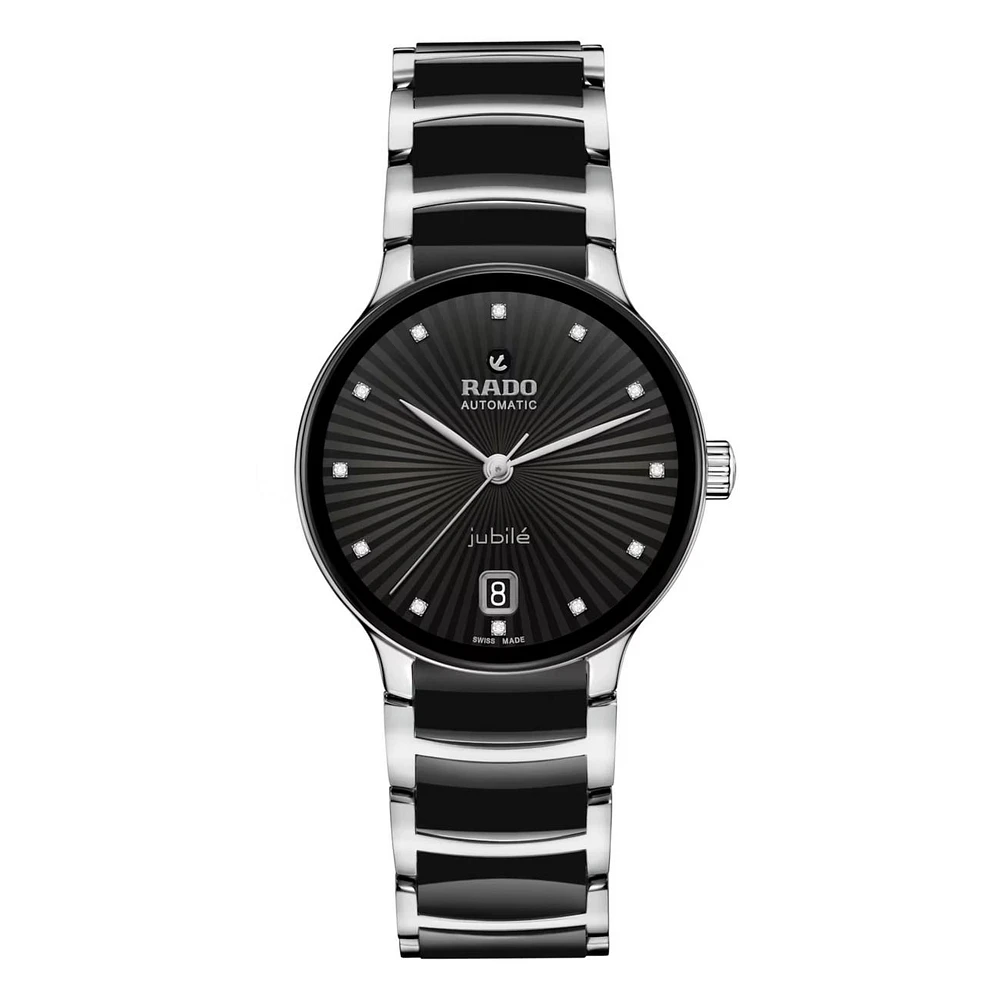 Centrix Diamonds Black Dial 35MM Automatic R30031742