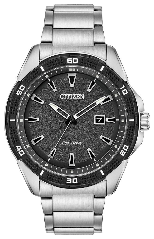 Action Required Black Dial 45MM Eco-Drive AW1588-57E