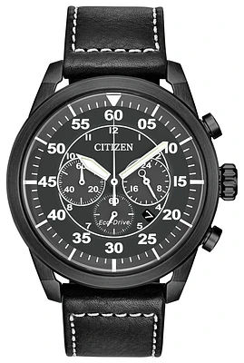 Avion Black Dial 44MM Eco-Drive CA4215-21H