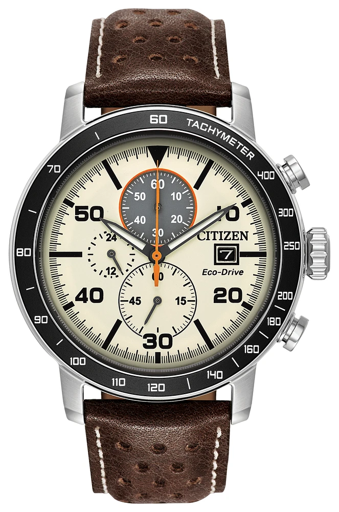 Brycen Beige Dial 44MM Eco-Drive CA0649-06X