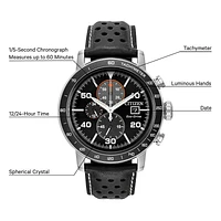 Brycen Black Dial 44MM Eco-Drive CA0649-14E