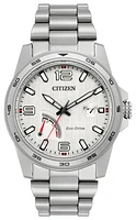 Citizen Prt Silver Dial 42MM Eco-Drive AW7031-54A