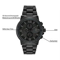 Nighthawk Black Dial 42MM Eco-Drive CA0295-58E