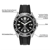 Promaster Diver Black Dial 45MM Eco-Drive BN0190-07E